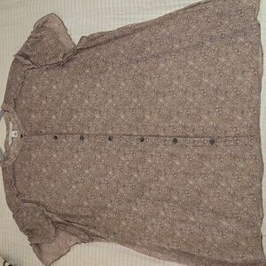 Banana Republic Sheer Top XL